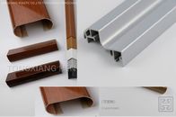 Hot Stamping Pvc U Joint Profile Extrusion Plastic Easy Maintenance / Install